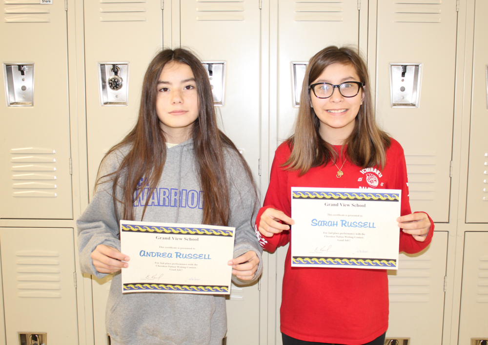 Cherokee Writing Competition