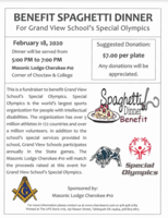 Benefit Spaghetti Dinner