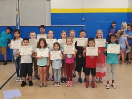 Elementary September Students of the Month